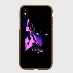 Чехол для iPhone XS Max матовый Сон Джин Ву - Solo Leveling