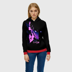 Женская толстовка 3D Сон Джин Ву - Solo Leveling - фото 2