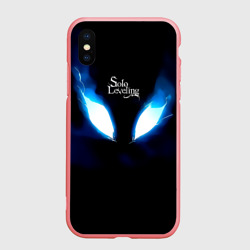 Чехол для iPhone XS Max матовый Демонический взгляд Solo Leveling