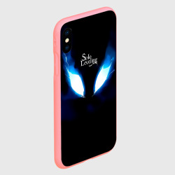 Чехол для iPhone XS Max матовый Демонический взгляд Solo Leveling - фото 2