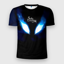 Мужская футболка 3D Slim Демонический взгляд Solo Leveling
