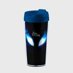 Термокружка-непроливайка Демонический взгляд Solo Leveling