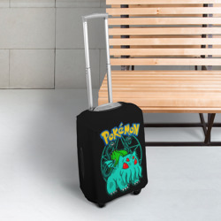 Чехол для чемодана 3D Бульбатулху - Покемоны - фото 2