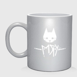 Кружка керамическая Stray cat game: мяу - meow кот