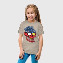 Детская футболка хлопок Brain convolutions - фото 2