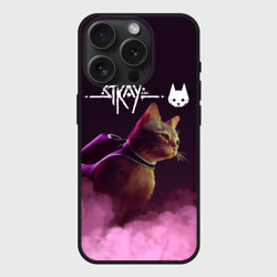 Чехол силиконовый для Apple iPhone 15 Pro матовый Stray Стрей