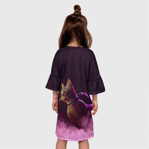 Детское платье 3D Stray Стрей, цвет 3D печать - фото 5