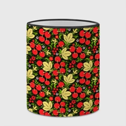 Кружка с полной запечаткой Черешни хохлома - фото 2