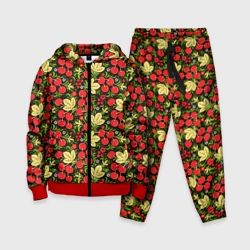 Детский костюм 3D Черешни хохлома