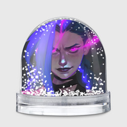 Игрушка Снежный шар League Of Legends Arcane Джинкс Jinx Powder