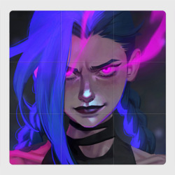 Магнитный плакат 3Х3 League Of Legends Arcane Джинкс Jinx Powder