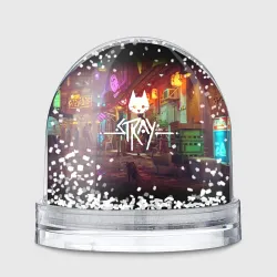 Игрушка Снежный шар Stray Poster