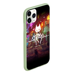 Чехол для iPhone 11 Pro Max матовый Stray Poster - фото 2