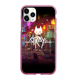 Чехол для iPhone 11 Pro Max матовый Stray Poster