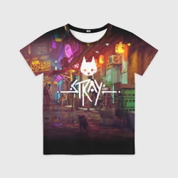 Детская футболка 3D Stray Poster