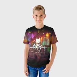 Детская футболка 3D Stray Poster - фото 2