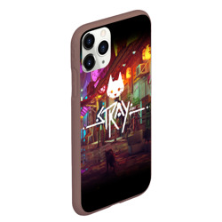 Чехол для iPhone 11 Pro Max матовый Stray Poster - фото 2