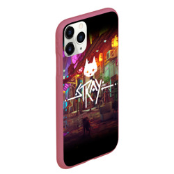 Чехол для iPhone 11 Pro Max матовый Stray Poster - фото 2