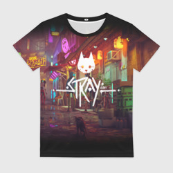 Женская футболка 3D Stray Poster