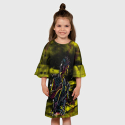 Детское платье 3D Кобра Кай Царапины - фото 2