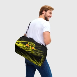 Сумка спортивная 3D Кобра Кай логотип - фото 2