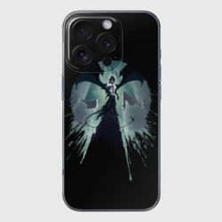 Чехол для iPhone 16 Pro Max силиконовый с защитой камеры Улькиорра art Блич