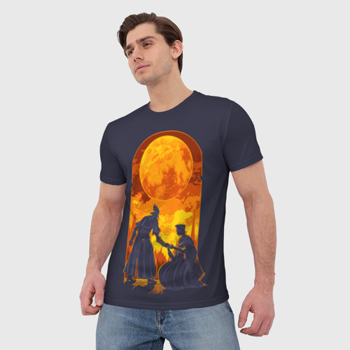 Мужская футболка 3D Дар Протагониста, цвет 3D печать - фото 3