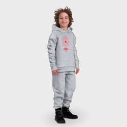 Детский костюм хлопок Oversize Stray red logo - фото 2