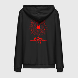 Мужская толстовка на молнии хлопок Stray red logo