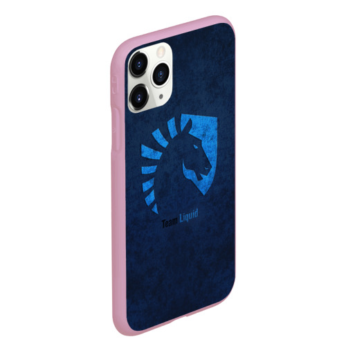 Чехол для iPhone 11 Pro Max матовый Команда Team Liquid, цвет розовый - фото 3