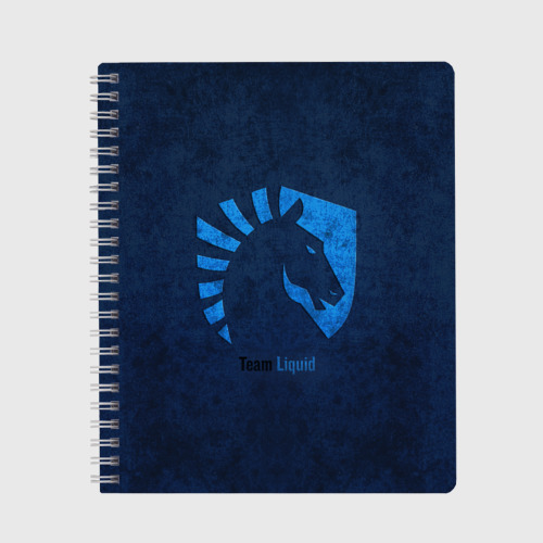 Тетрадь Команда Team Liquid, цвет точка