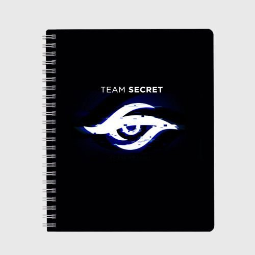 Тетрадь Команда Team Secret, цвет точка