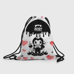 Рюкзак-мешок 3D Bomb love bendy and the Ink machine