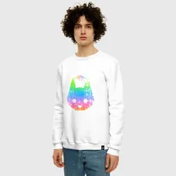 Мужской свитшот хлопок Stray gradient - фото 2