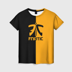 Женская футболка 3D Команда Fnatic