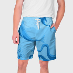 Мужские шорты 3D МоРское Дно с Акулами