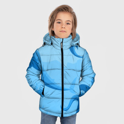 Зимняя куртка для мальчиков 3D МоРское Дно с Акулами - фото 2