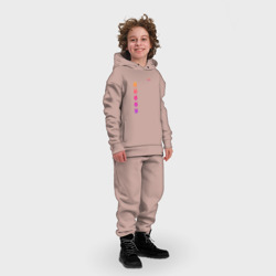 Детский костюм хлопок Oversize Стрей gradient logo - фото 2