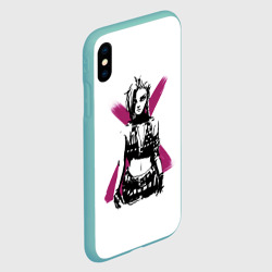 Чехол для iPhone XS Max матовый Arcane League Of Legends - Джинкс - фото 2