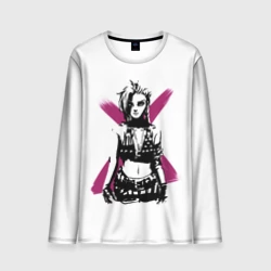 Мужской лонгслив 3D Arcane League Of Legends - Джинкс
