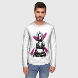 Мужской лонгслив 3D Arcane League Of Legends - Джинкс - фото 2
