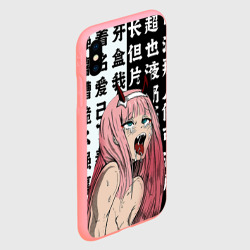 Чехол для iPhone XS Max матовый Ahegao Zero Two Зеро ту ахегао - фото 2