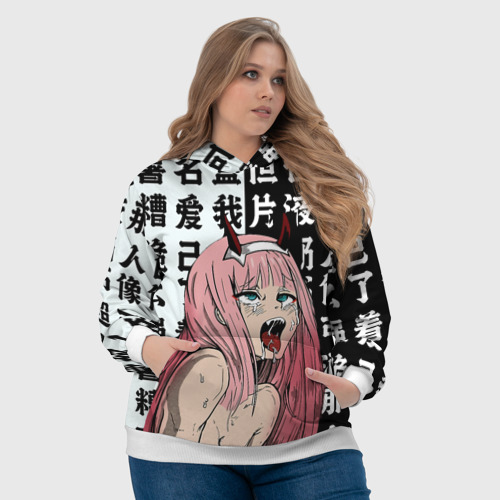 Ahegao zero two hoodie hotsell