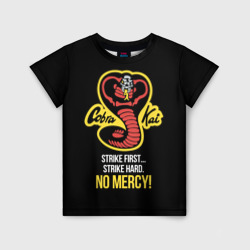 Детская футболка 3D Cobra Kai - no mercy