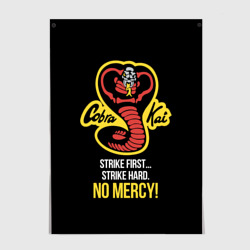 Постер Cobra Kai - no mercy