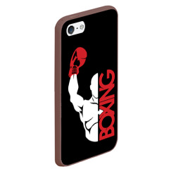 Чехол для iPhone 5/5S матовый Бокс Boxing - фото 2