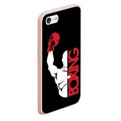 Чехол для iPhone 5/5S матовый Бокс Boxing - фото 2