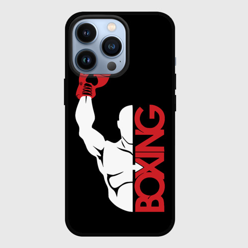 Чехол для iPhone 13 Pro Бокс Boxing, цвет черный