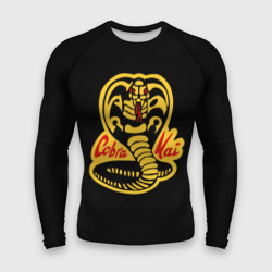 Мужской рашгард 3D Cobra Kai - эмблема