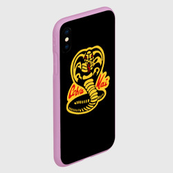 Чехол для iPhone XS Max матовый Cobra Kai - эмблема - фото 2
